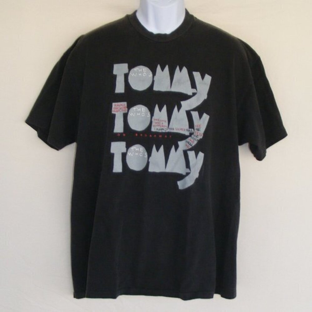 THE WHO Tommy Tshirt, XL, Broadway Musical 1993